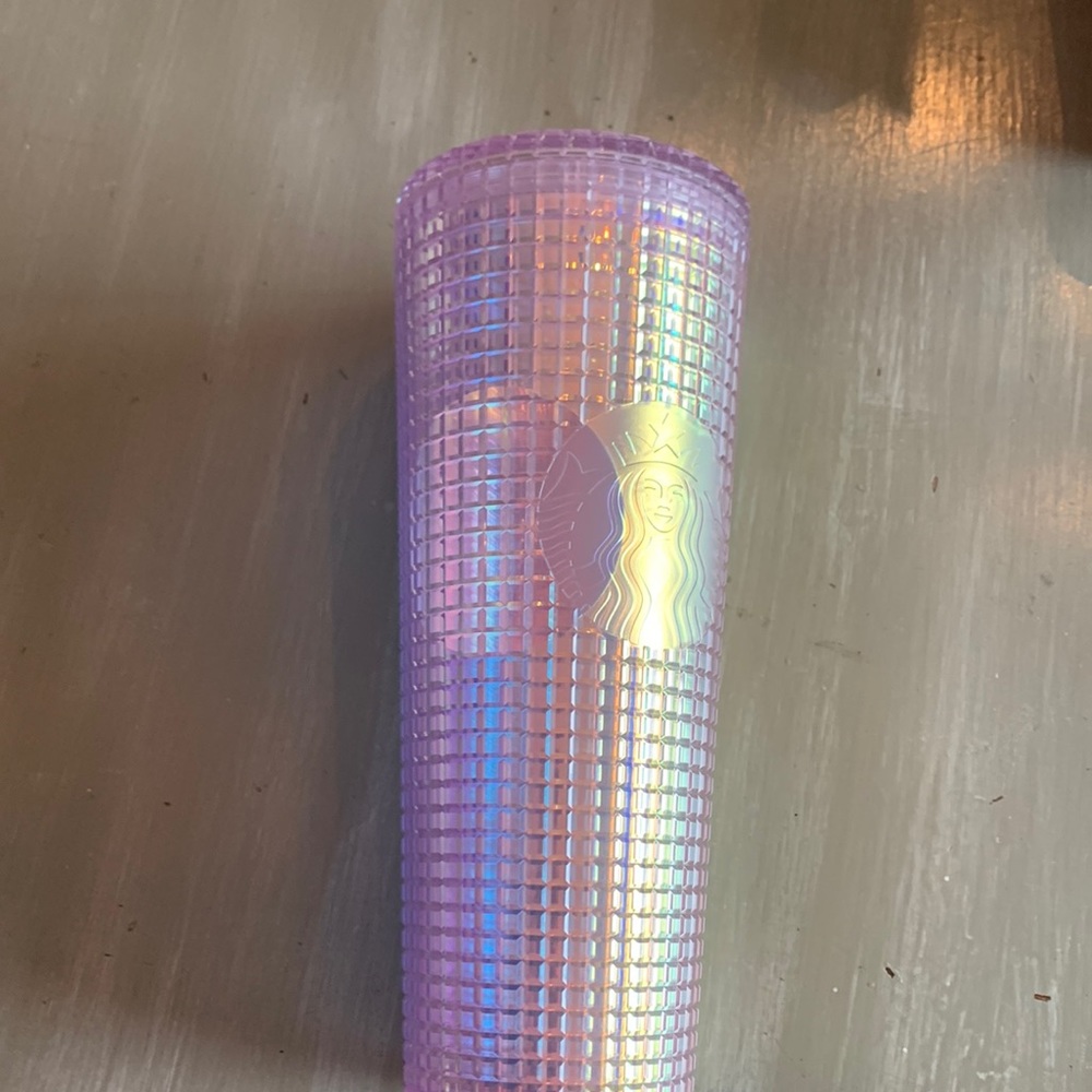 Starbucks pink tumbler-used
